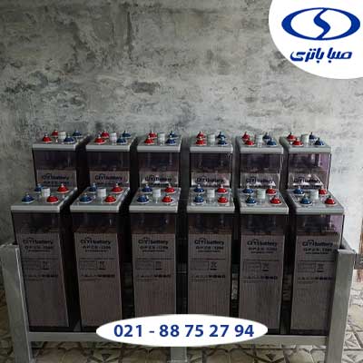 فروش باتری 2 ولت 2500 آمپر اسیدی صبا